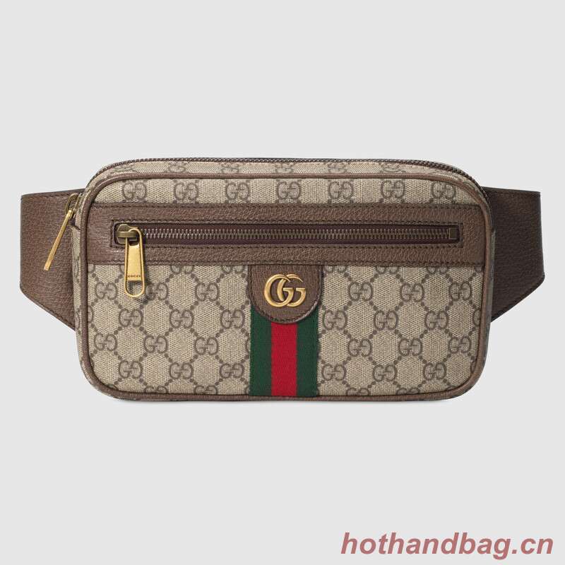 Gucci Ophidia GG belt bag 574796 brown