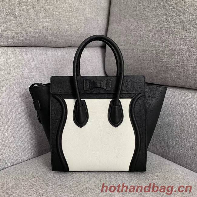 Celine Luggage Boston Tote Bags All Calfskin Leather 189793-1