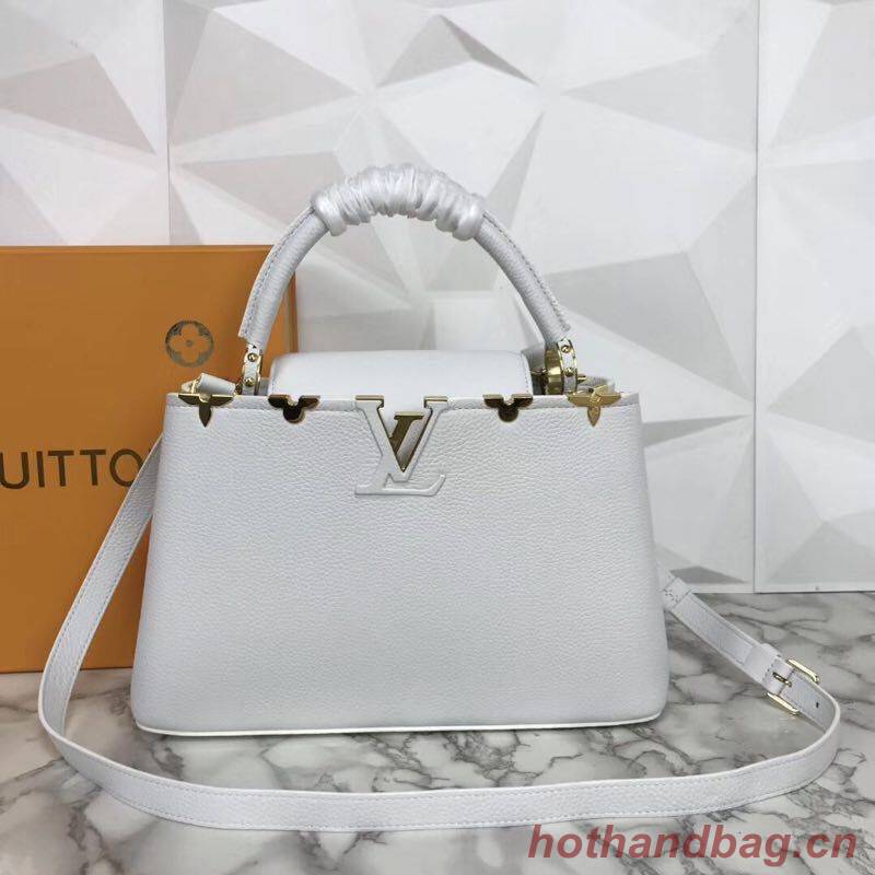 Louis Vuitton original Elegant Capucines BB Bags M94517 White