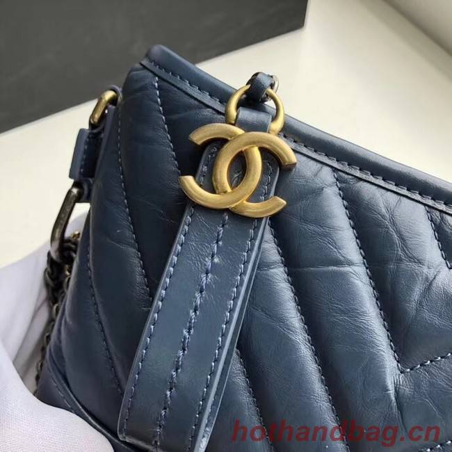 Chanel gabrielle small hobo bag A91810 blue