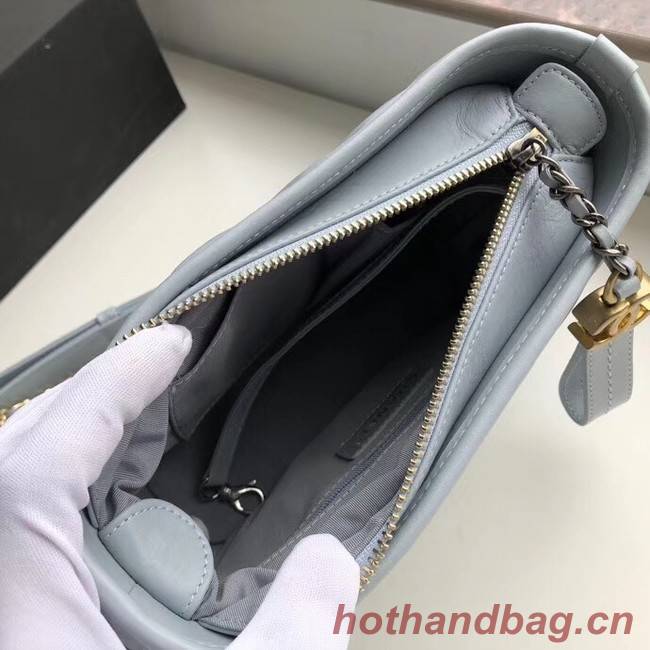 Chanel gabrielle small hobo bag A91810 light blue