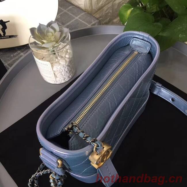 Chanel gabrielle small hobo bag B91810 blue