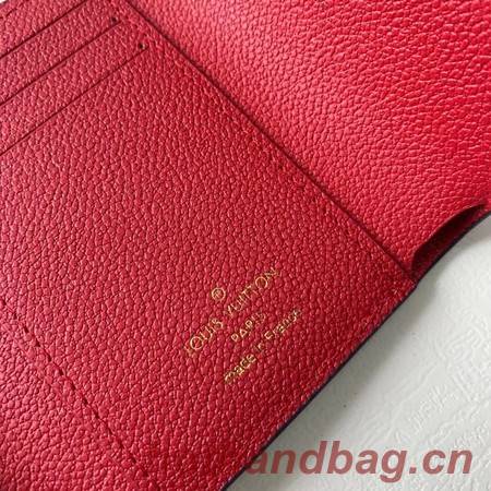 Louis Vuitton CHERRYWOOD Wallet M64449 red
