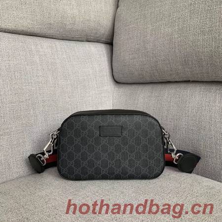 Gucci Canvas Messenger Bag 574886 black