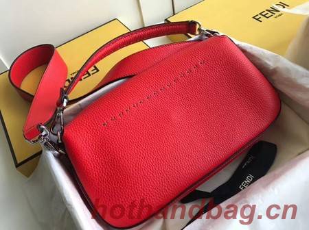 Fendi BAGUETTE Shoulder Bag 8BR600 red