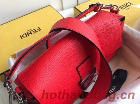 Fendi BAGUETTE Shoulder Bag 8BR600 red