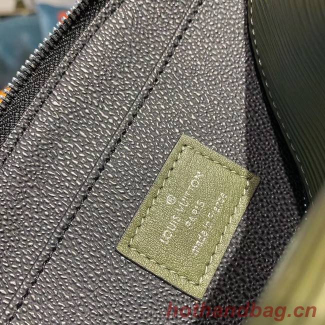 Louis vuitton original Epi Leather COSMETIC POUCH PM M52030 Khaki