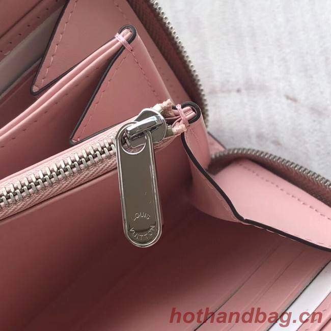 Louis Vuitton Original Zipper Wallet M58431 light pink