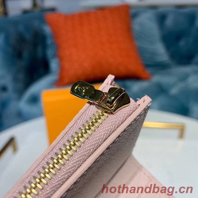 Louis Vuitton ZOE WALLET N60251 Rose Ballerine Pink