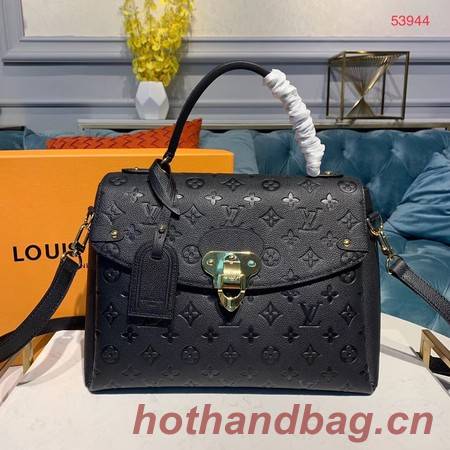 Louis Vuitton Georges MM Monogram Empreinte Original Leather M53944 Black