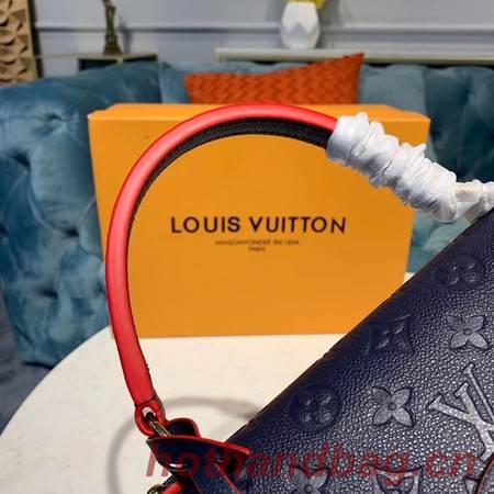 Louis Vuitton Georges MM Monogram Empreinte Original Leather M53944 Navy