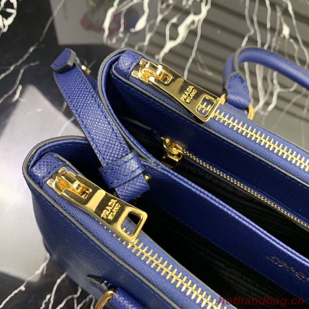 Prada Galleria Saffiano Leather Bag 1BA232 Blue