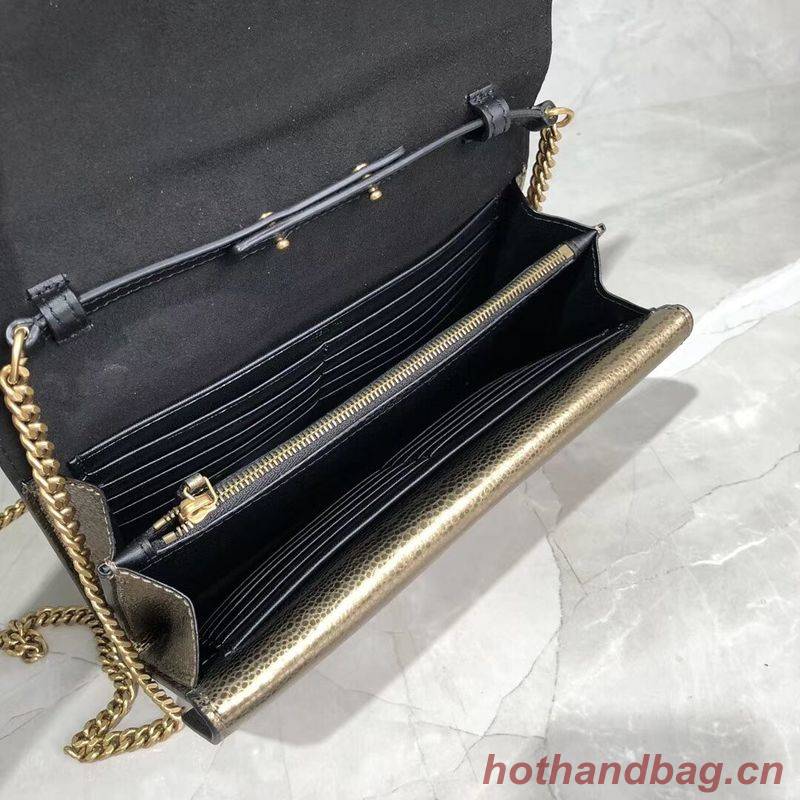 Yves Saint Laurent Original Leather Shoulder Bag Y554763 Bronze Gold Yves Saint Laurent Original Leather Shoulder Bag Y554763 Bronze Gold