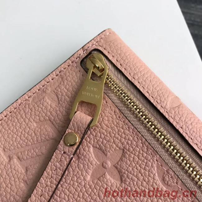 Louis Vuitton card holder N60633 pink