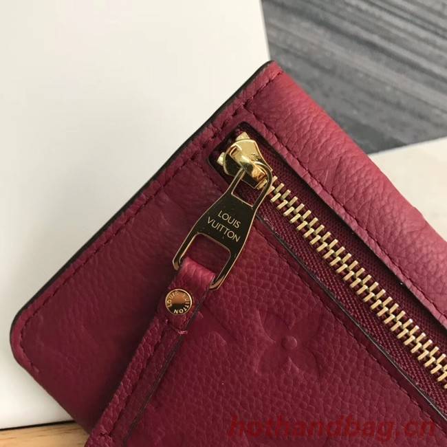 Louis Vuitton card holder N60633 purplish