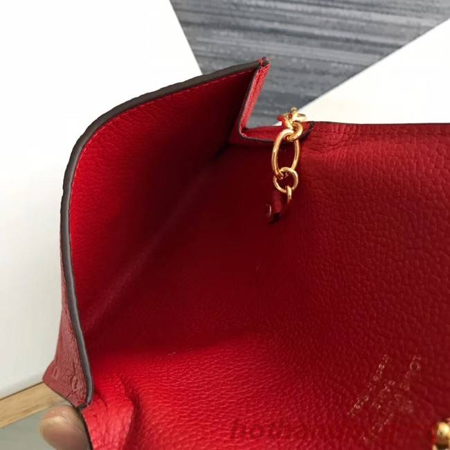 Louis Vuitton card holder N60633 red