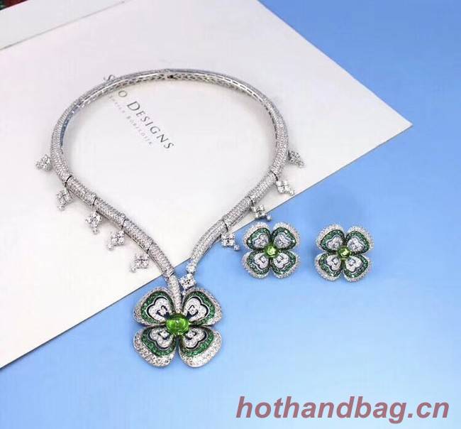 Bvlgari Necklace Earrings A set CE4047