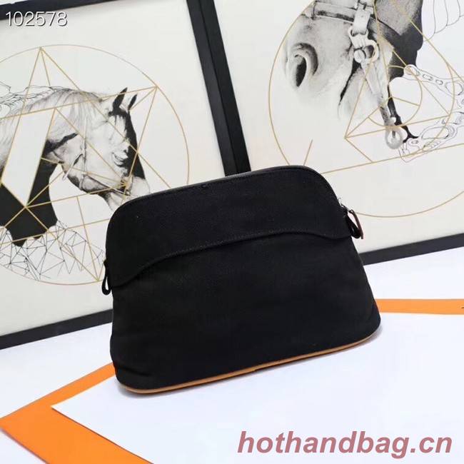 Hermes Cosmetic Bag H3699 Black