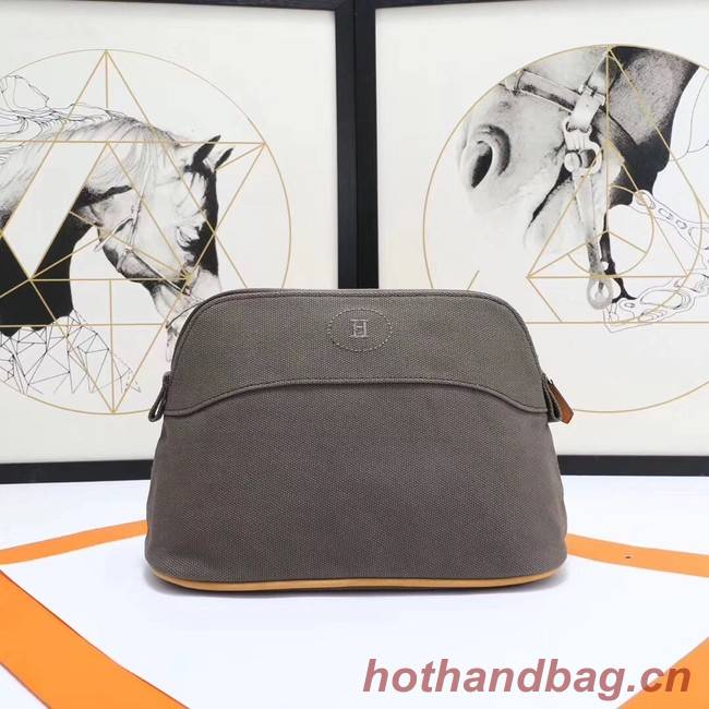 Hermes Cosmetic Bag H3699 Grey