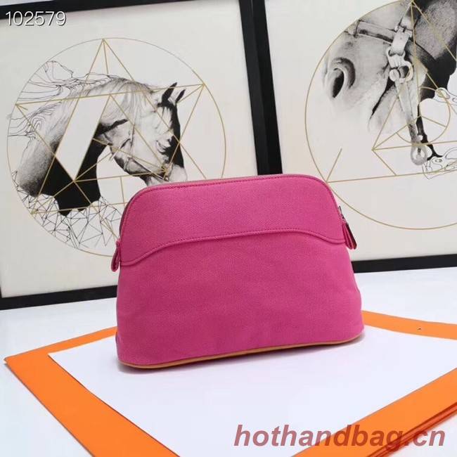 Hermes Cosmetic Bag H3699 Rose