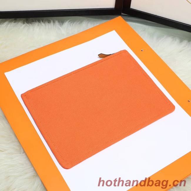 Hermes Cosmetic Bag H3700 Orange
