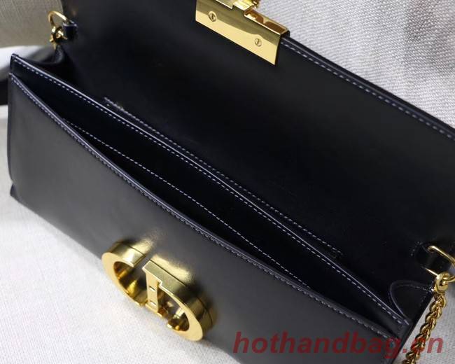 Dior 30 MONTAIGNE sheepskin leather Clutch bag M9206 black