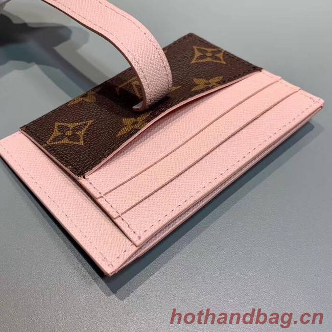Louis Vuitton Monogram Canvas Card Holder M61730 Pink