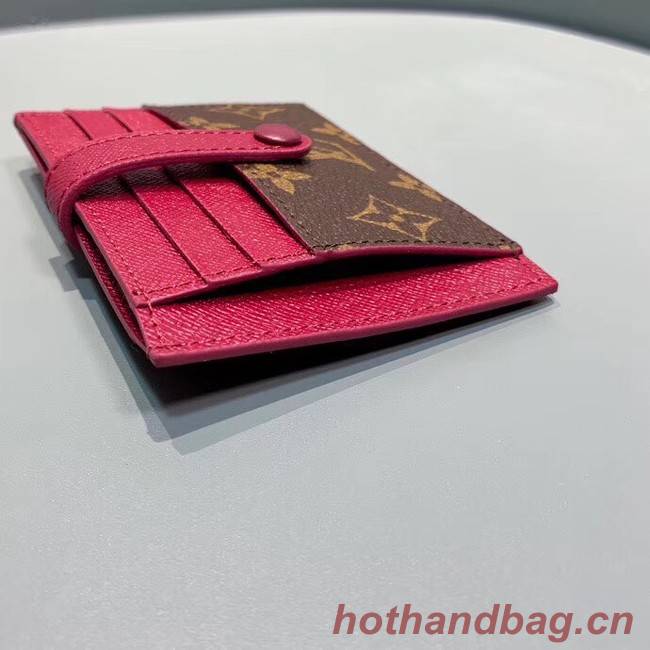 Louis Vuitton Monogram Canvas Card Holder M61730 Purple