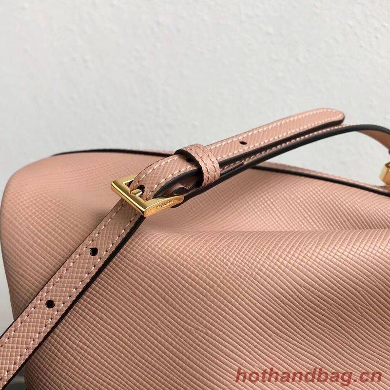 Prada Galleria Saffiano Leather Bag 1BE032 Nude