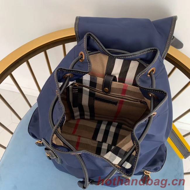 Burberry Large Backpack Fabric BU3699 blue