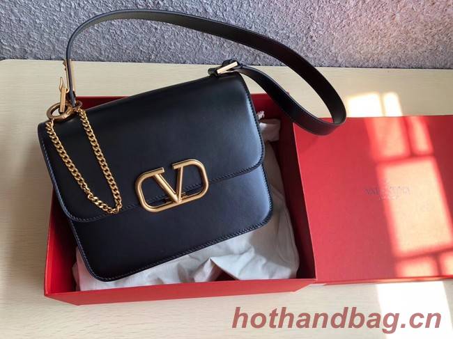 VALENTINO Origianl Leather Bag 0074L black