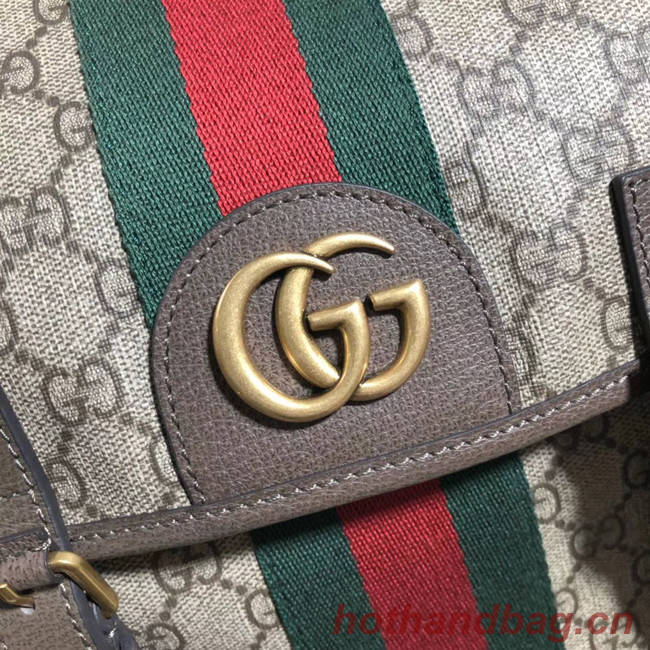 Gucci Ophidia canvas medium GG Backpack 598140 brown