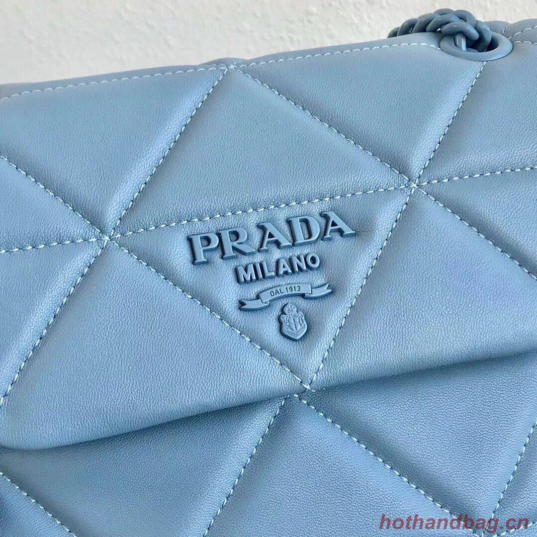 Small Prada Spectrum shoulder bag 1BD233 Blue