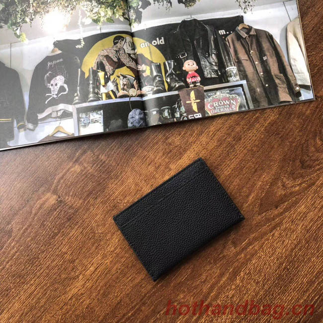 Louis vuitton original LOCKME CARD HOLDER M68555 black