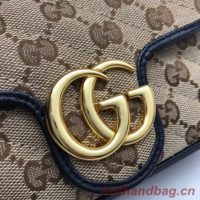 Gucci GG Marmont mini shoulder bag 574969 black 