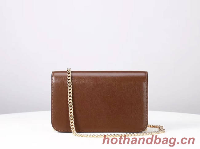 Gucci GG Marmont mini shoulder bag 600663 brown