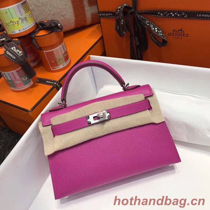 Hermes Kelly Tote Bag Original epsom Leather KL20 Pink
