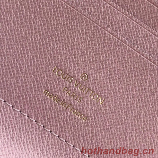 Louis Vuitton Monogram Canvas Card Holder M66533 pink