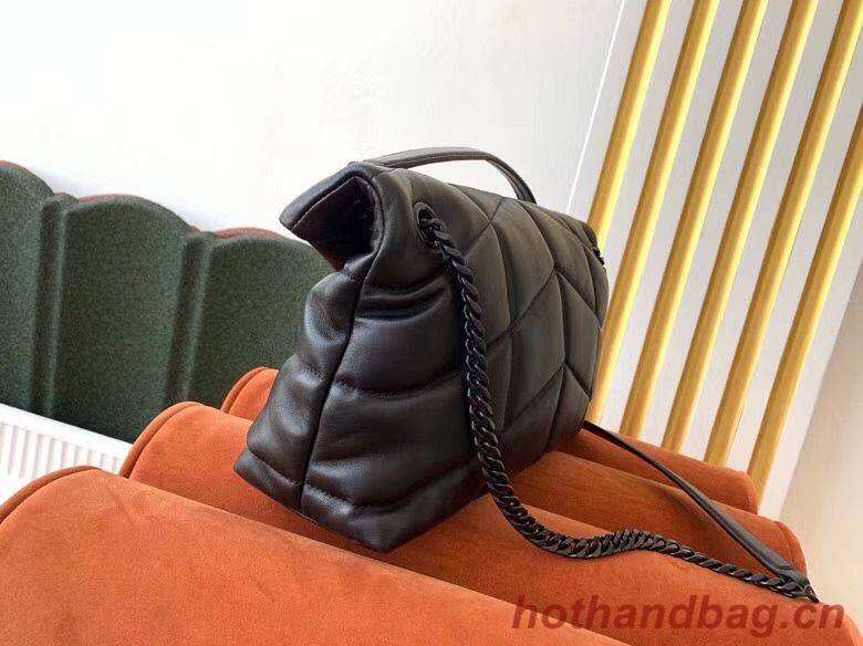 SAINT LAURENT Original Leather Shoulder Bag 577475 Black&Black-toned hardware