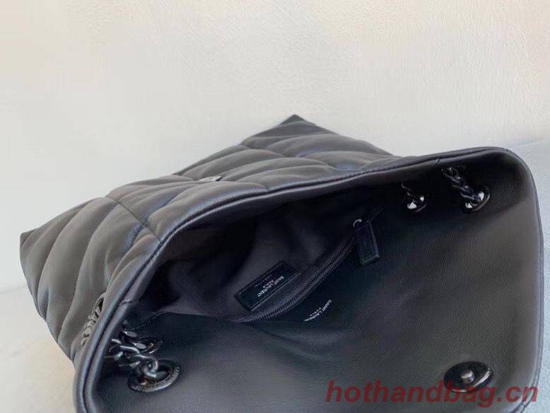 SAINT LAURENT Original Leather Shoulder Bag 577475 Black&Black-toned hardware