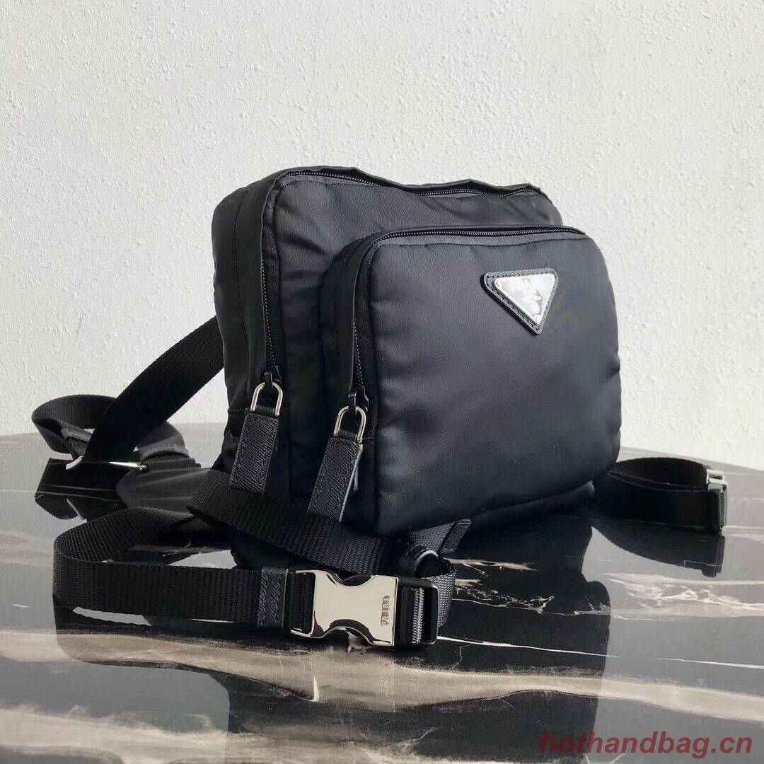 Prada Nylon harness bag 2VL014 black