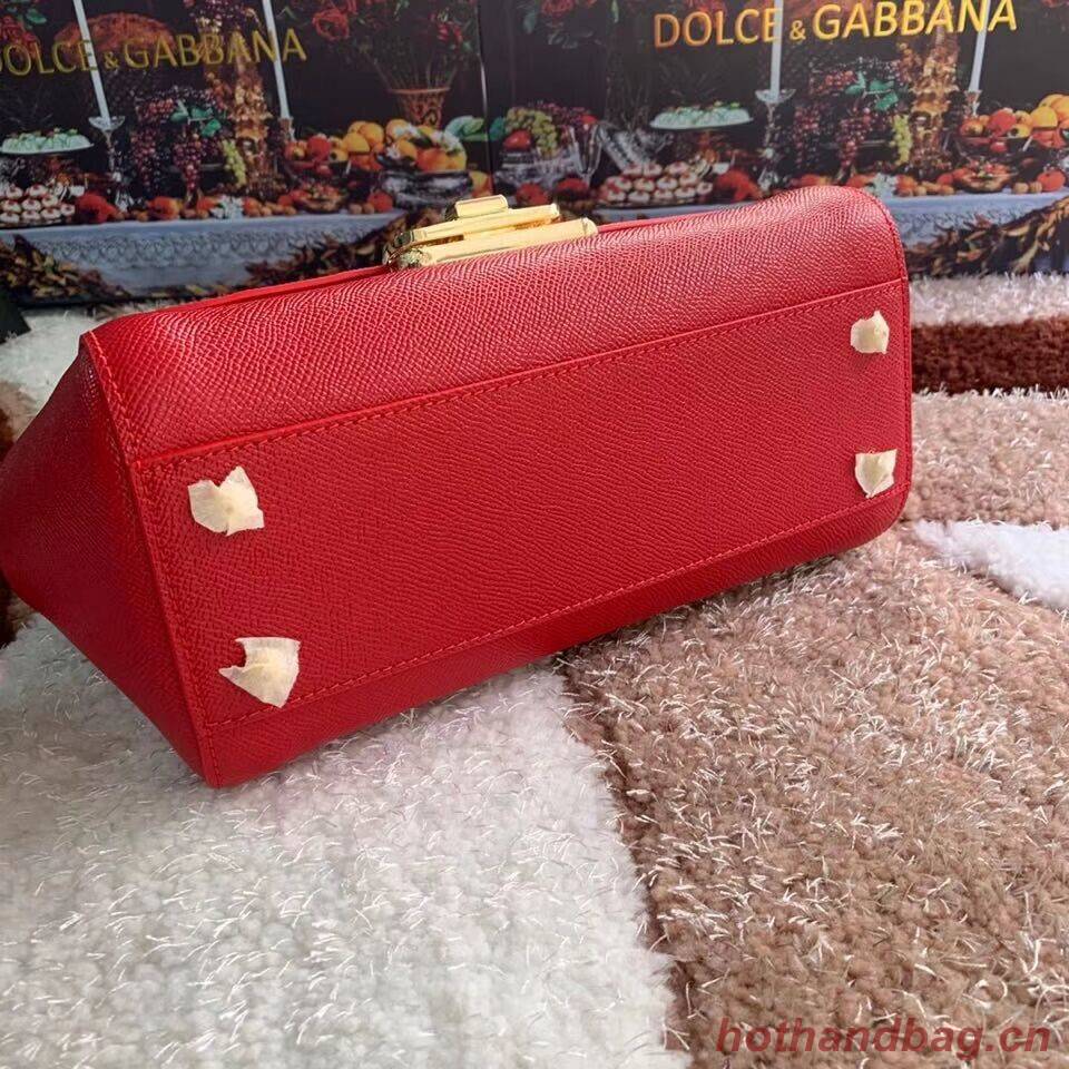 Dolce & Gabbana Origianl Leather Bag 4131 red