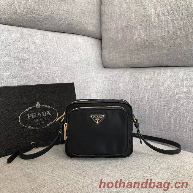 Prada Nylon Shoulder Bag 82022 black