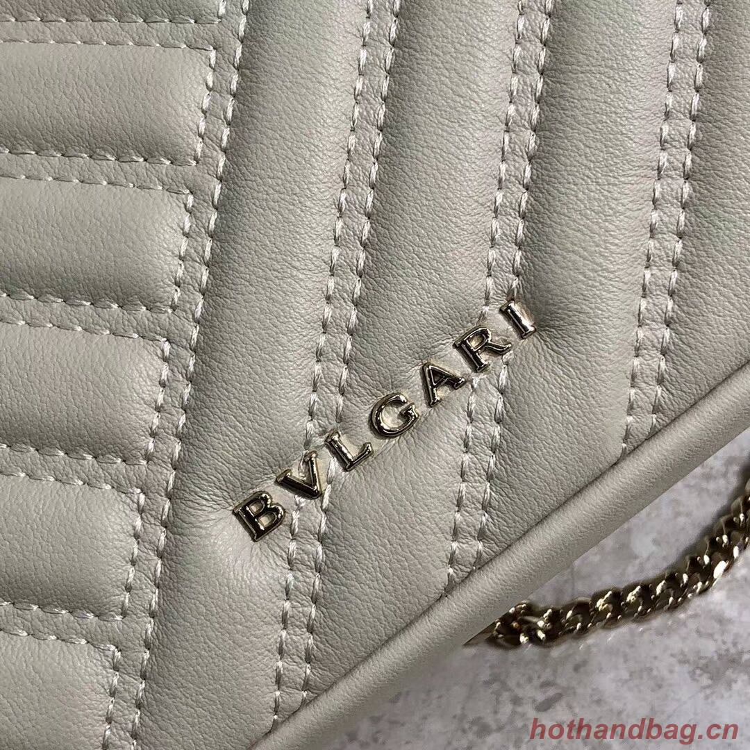 BVLGARI Shoulder Bag Calfskin Leather B288760 cream