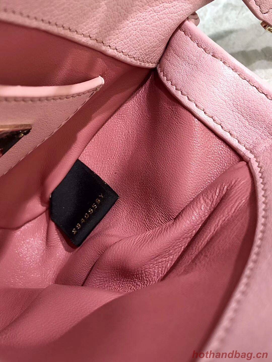 BVLGARI Shoulder Bag Calfskin Leather B288760 pink