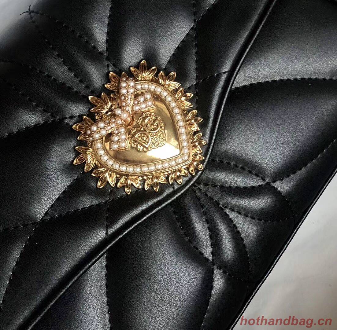 Dolce & Gabbana Origianl Leather Bag 4919 black