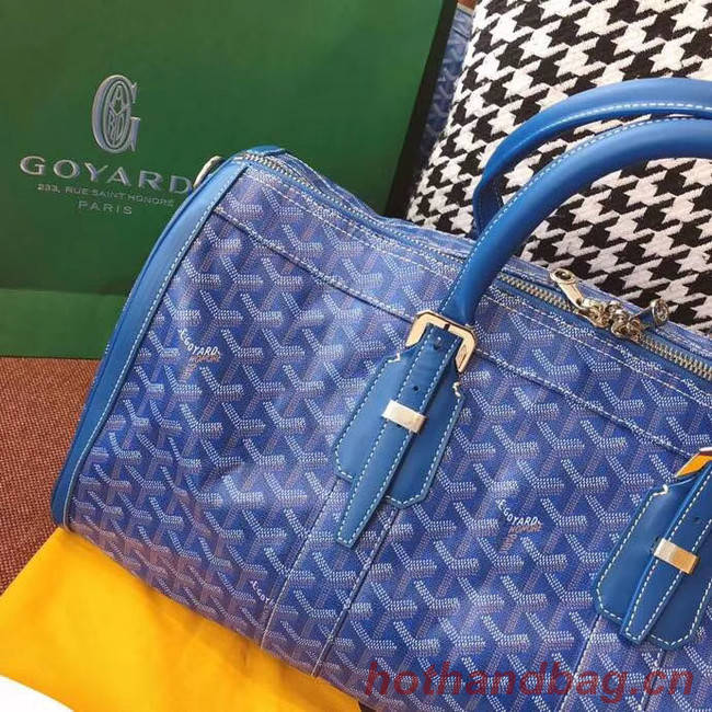 Goyard Canvas Travel bag 6958 blue