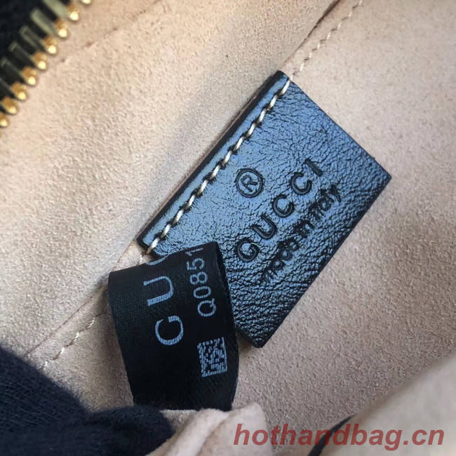 Gucci GG Marmont canvas mini Bag 448065 Black