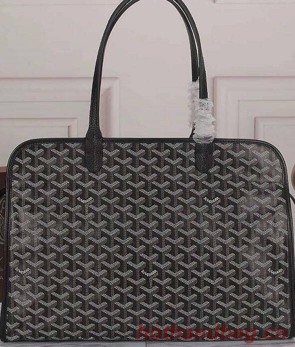 Goyard Calfskin Leather Tote Bag G5896 Black