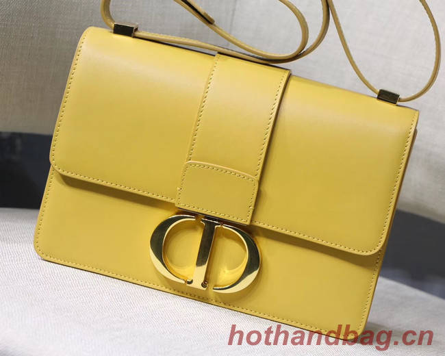 Dior 30 MONTAIGNE CALFSKIN BAG M9203 yellow